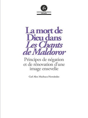cover image of La mort de Dieu dans Les Chants de Maldoror